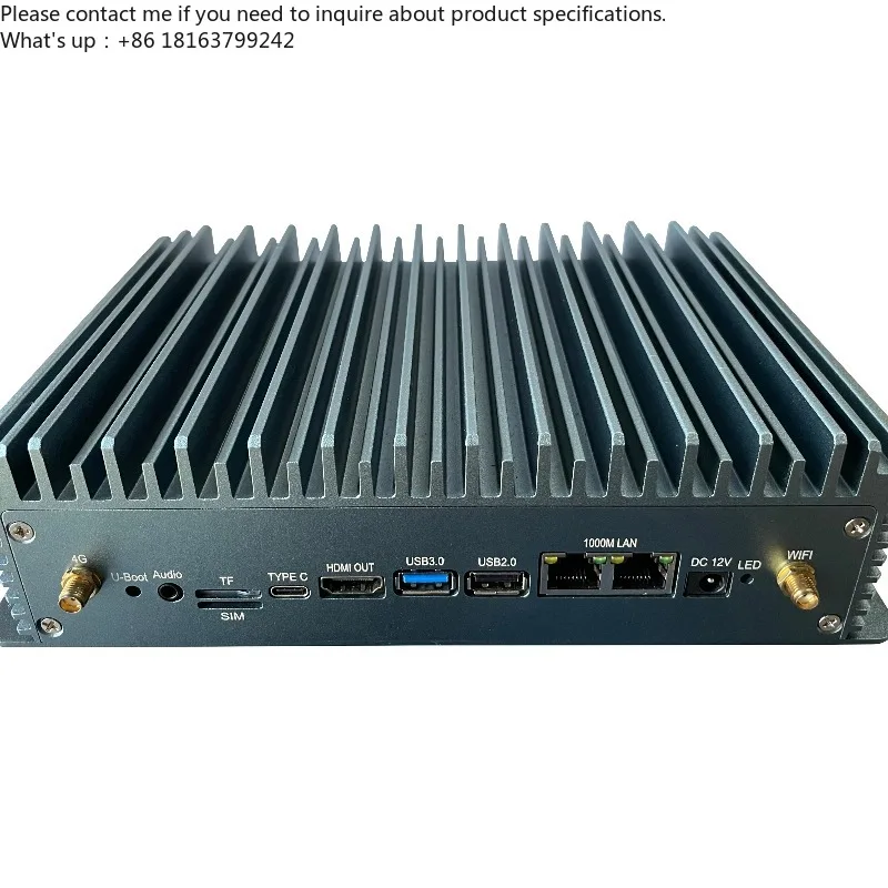 

Intelligent Industrial Control Computer 733 RK3588 Octa-Core 2.4GHz CPU 6TOPs NPU Dual-Band WiFi6 Telecommunications