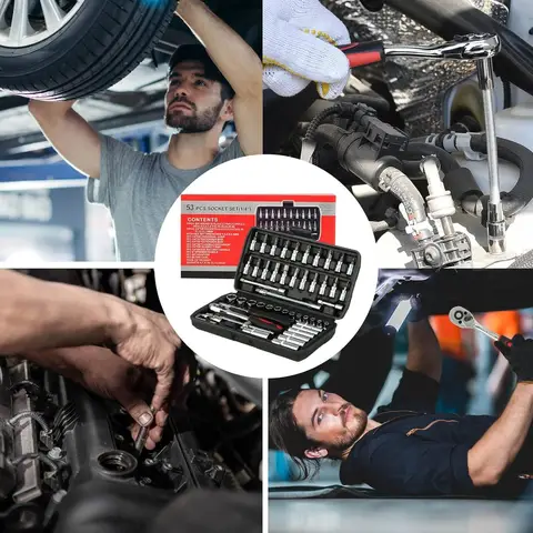 10 best sales मीट्रिक सॉकेट सेट - №1