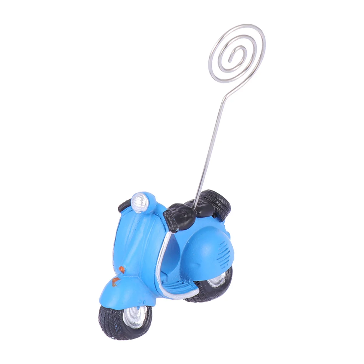 

1Pcs Blue Resin Mini Electric Car Picture Holder Table Number Clips Wedding Supplies Decorations Holders Table Number Holders