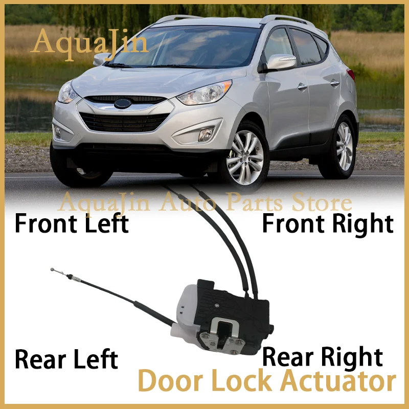 Front Rear Left Right Driver Door Lock Actuator For Hyundai Tucson LM IX35 2010~2015 2011 OE 81310-2S000 81410-2S000 81420-2S000
