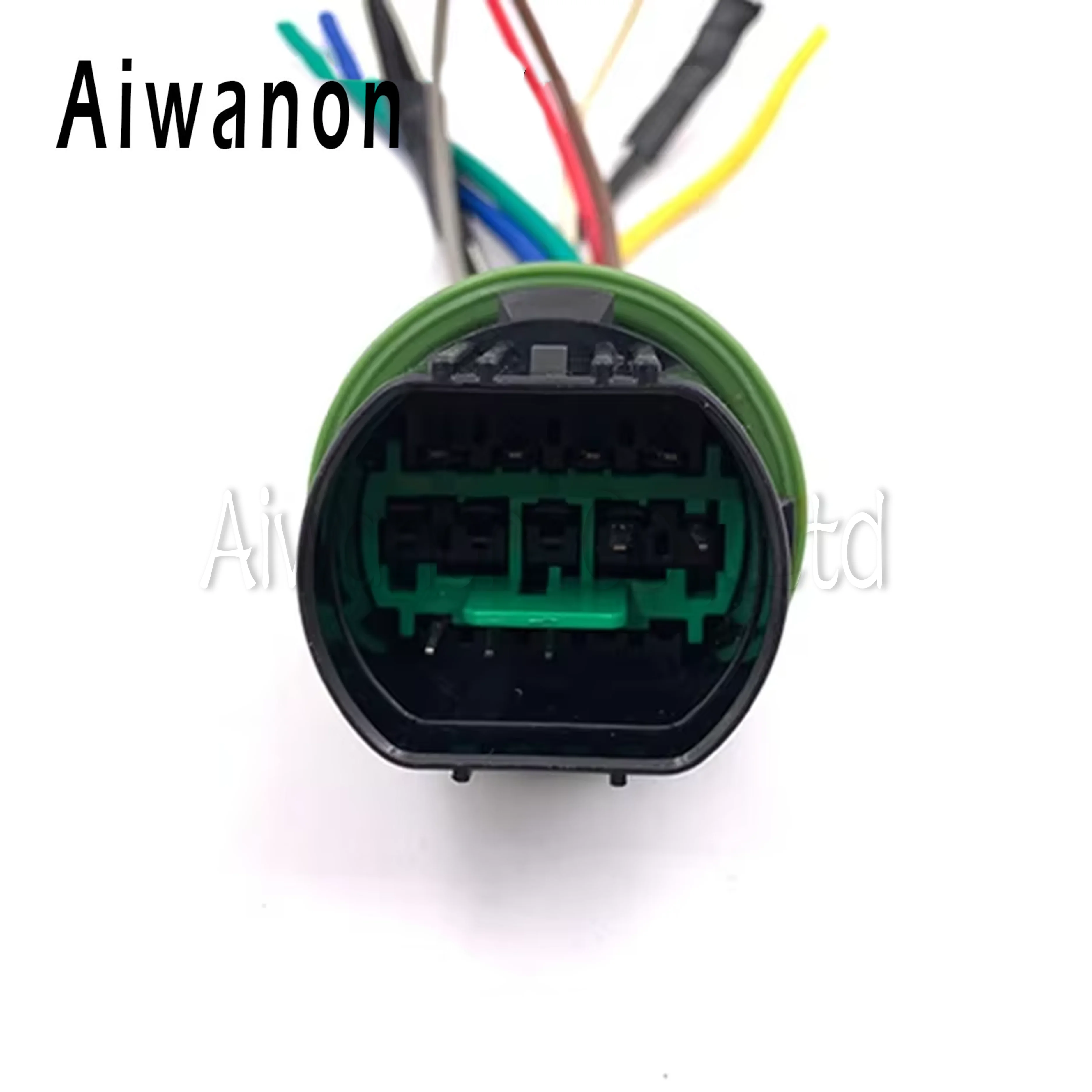 1 Set 14 Pin Auto Headlight Lamp Electrical Connectors Waterproof Female Male Wire Harness Plug For GL301-14021 GL291-14021