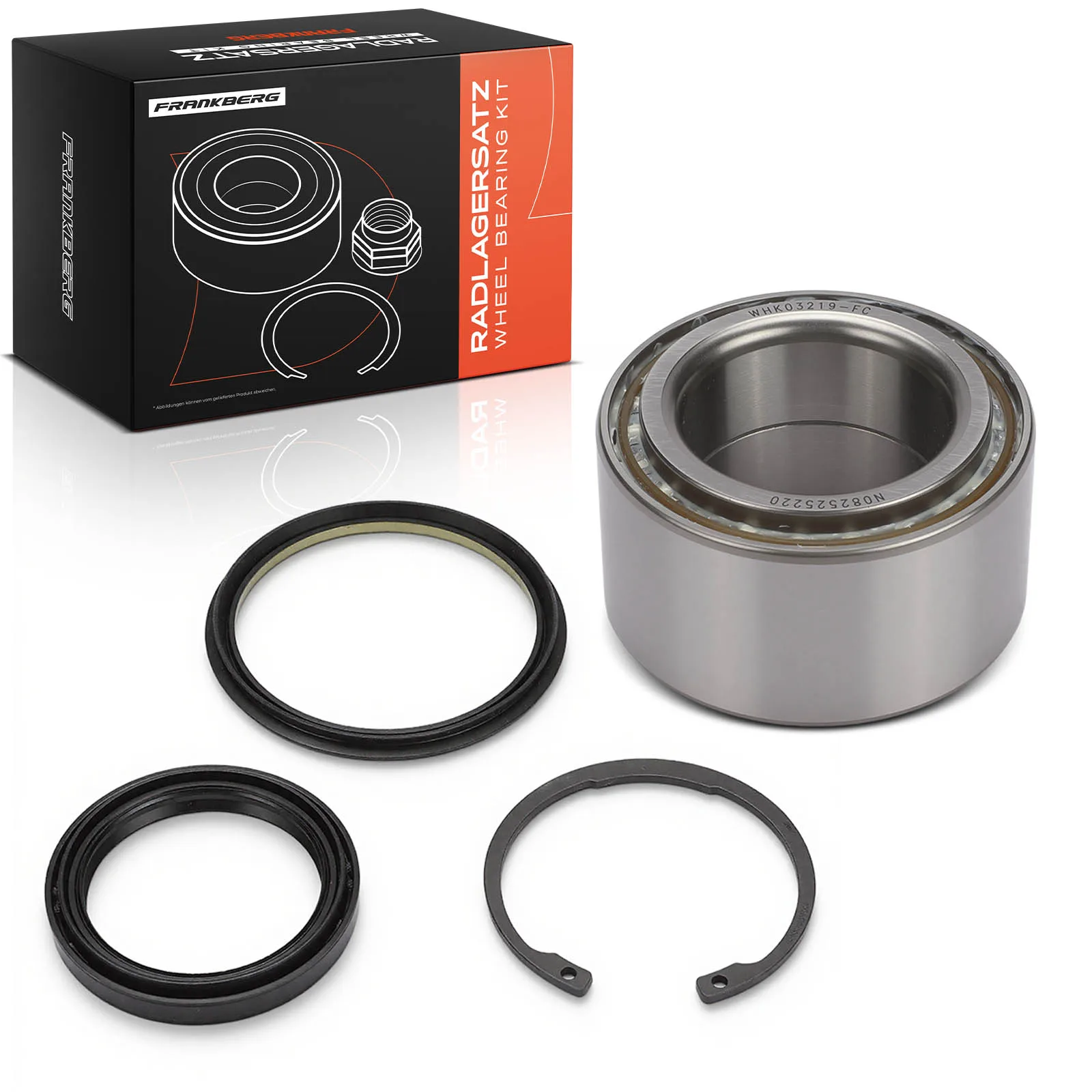 Frankberg 1x Wiellager Wiellagerset Vooras Links of Rechts voor Suzuki Vitara Cabrio ET TA X-90 EL 1.6-2.0L 09269-41001
