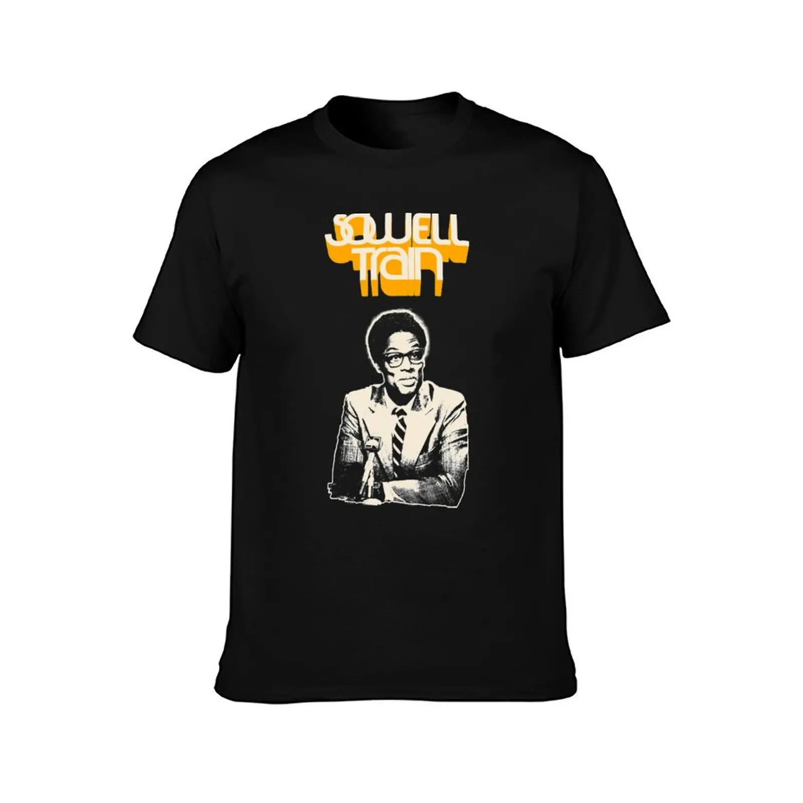 Sowell Train Shirt Funny Gifts T-Shirt Street Style Casual Tee Shirt T-Shirt