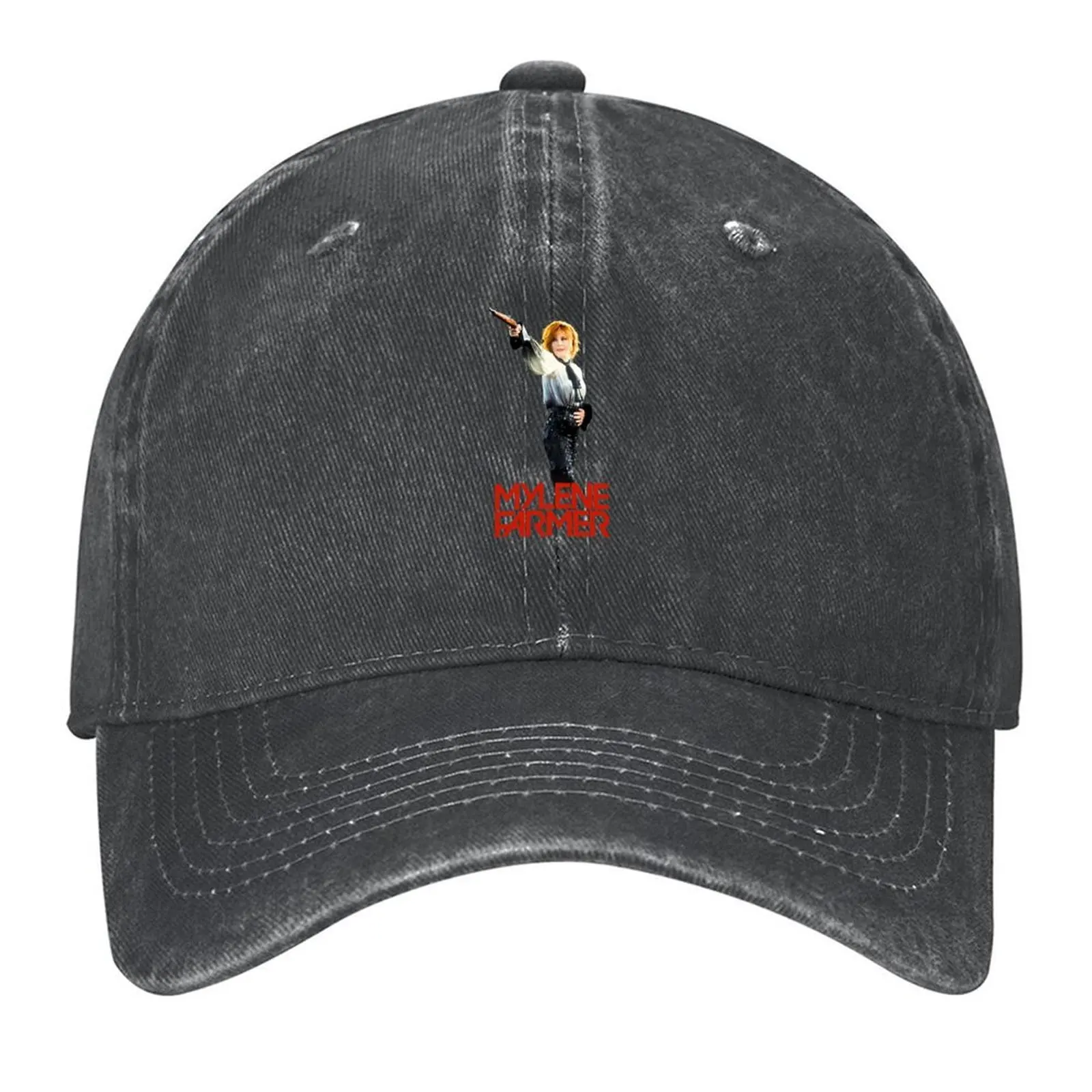 

Mylène Farmer Nevermore concert 2023 Baseball Cap sailor cap for men golf hat genuine Golf Hat Man dad hat Men Caps Women's