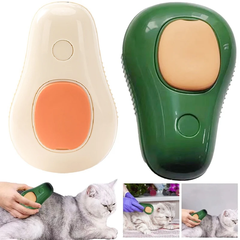 New Cat Steam Brush Electric Spray Cat Hair Brush Pet Dog Steamer Brush Cat Massage Pet Grooming Cat Hair Brush Pet Product