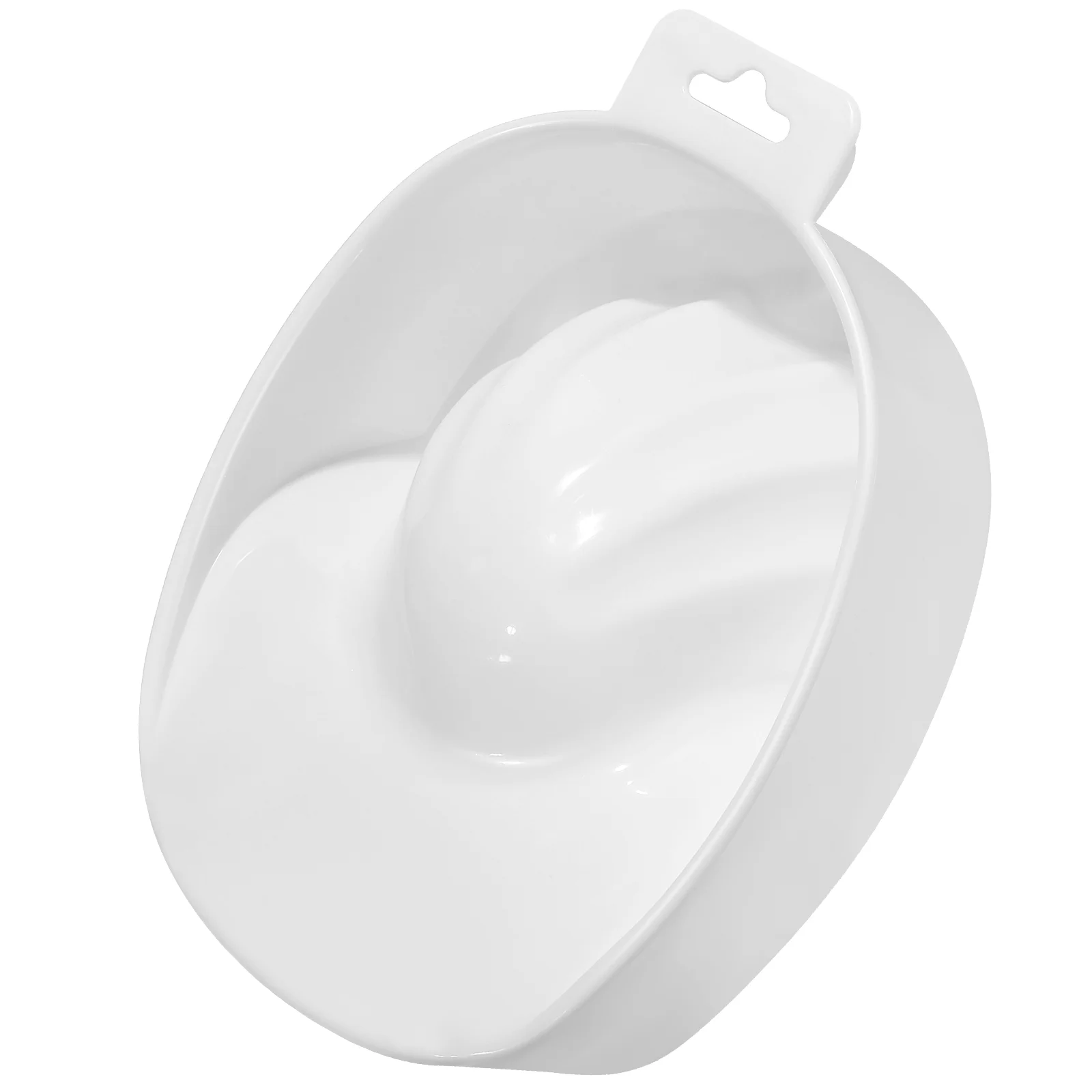Manicure Bowls for Soaking White Polishing Compound Tools Nail Care Tray Hand Wash
