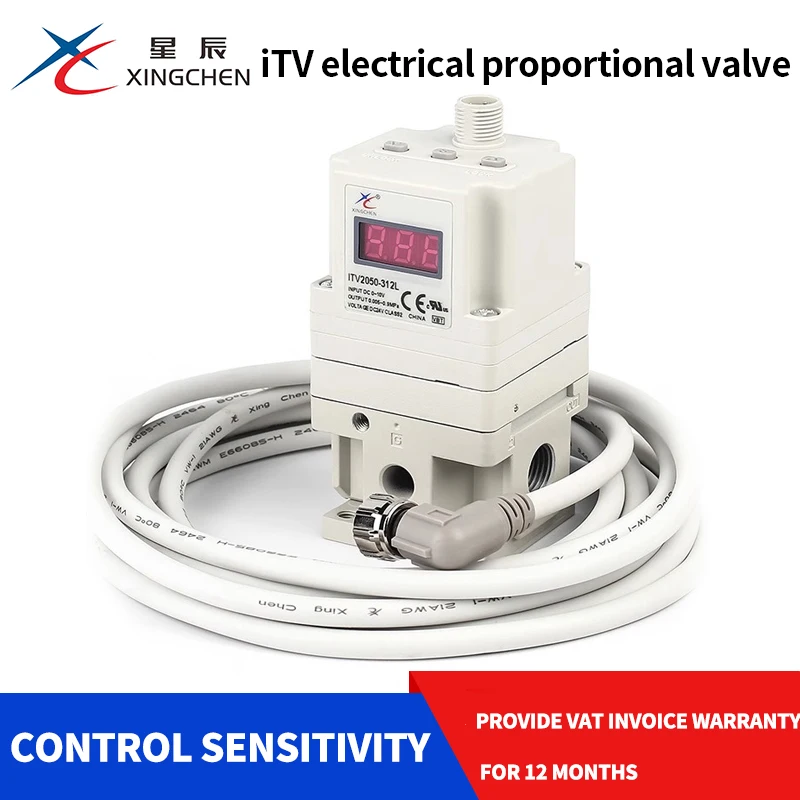 

Electric proportional valve pneumatic electric pressure regulating valve ITV laser cutting machine ITV2050-312L/-322L/332L