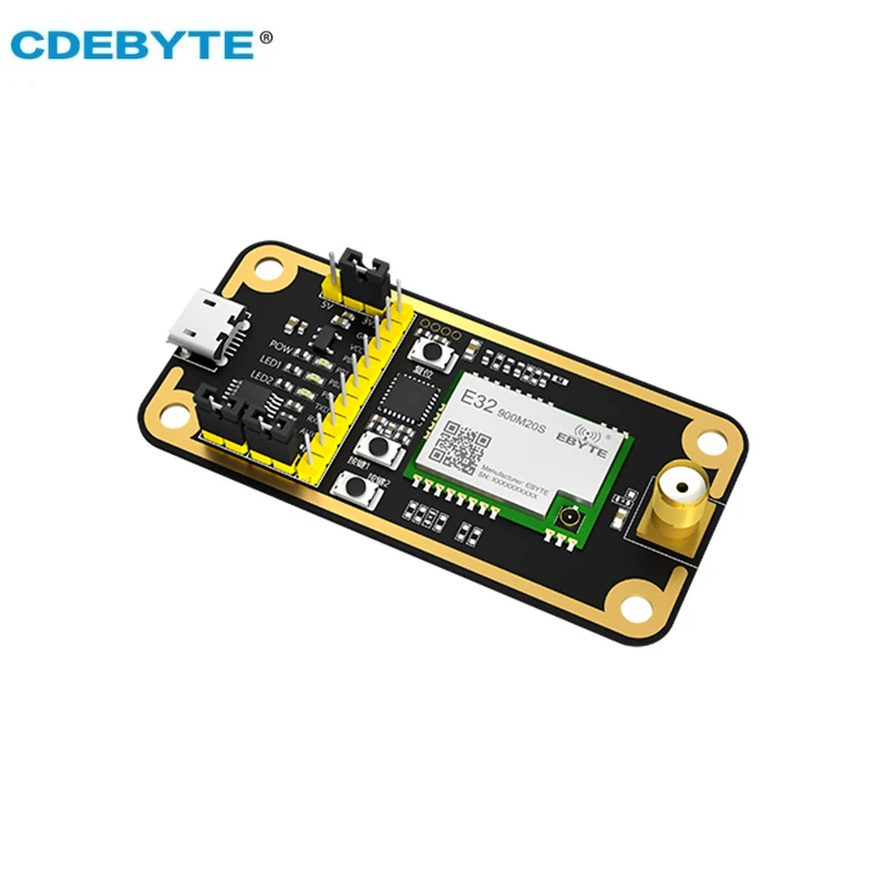 CDEBYTE-Placa de teste para desenvolvimento, E32-400MBL-01, E32-400M20S, interface USB, controle principal, MCU, backup, STM8L151G4