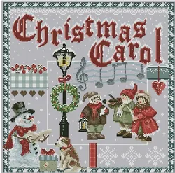 ZZ6105 Cross Stitch Kits Embroidery Hoop Homfun Craft Counted Sunday Christmas Decorations Needlework Animal Snow Flower Scenery