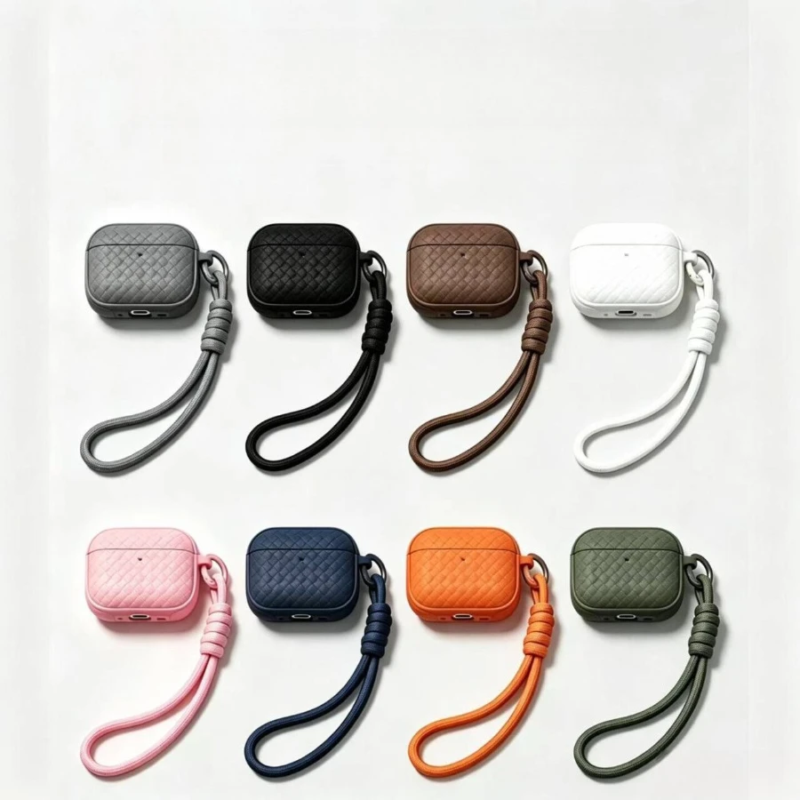 For Airpods 5 Case luxury shell leather soft cover for airpods pro2 /Pro 3 /pro2 case earphone cover funda air pro 4