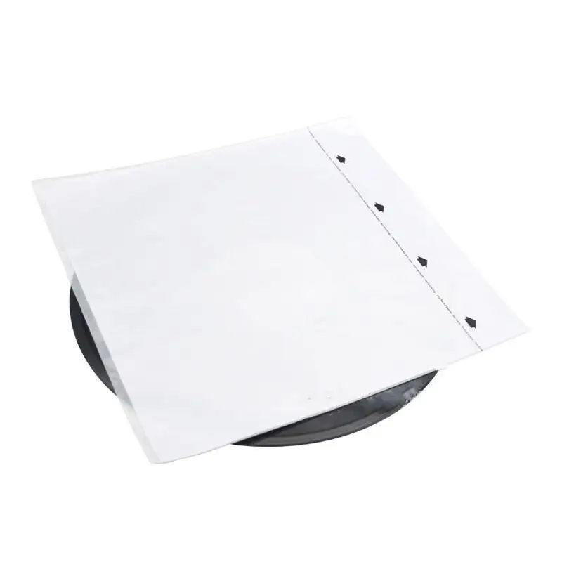 Y1UB 20 Pieces Three-layer Hdpe Film +Rice Paper Inner Bag  Protective Decorative for 12 Inches Vinyl Record Accessories