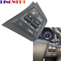 High quality Steering Wheel Cruise Control Buttons Remote Volume Button Switches Car Accessories For Hyundai ix25 (creta)1.6L2.0