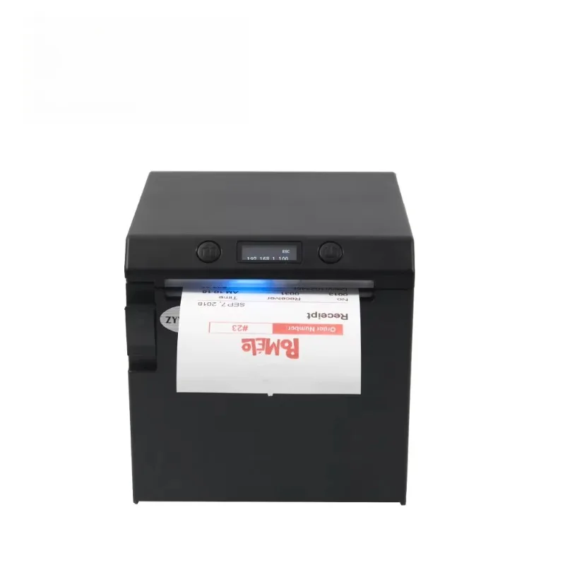 

80mm Thermal Pos Printers with Screen Impressora Trmica Inkless 2 Color Printing Receipt Printer