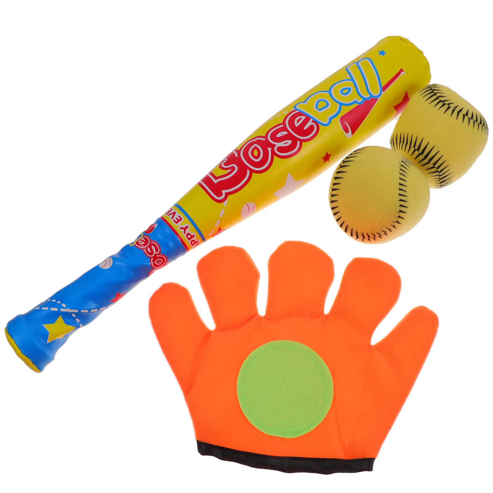 

1Set Kids Baseball Set Plastic Bat and Sticky Balls Improve Motor Coordination Outdoor Sports Fun Sticky Balls Toy