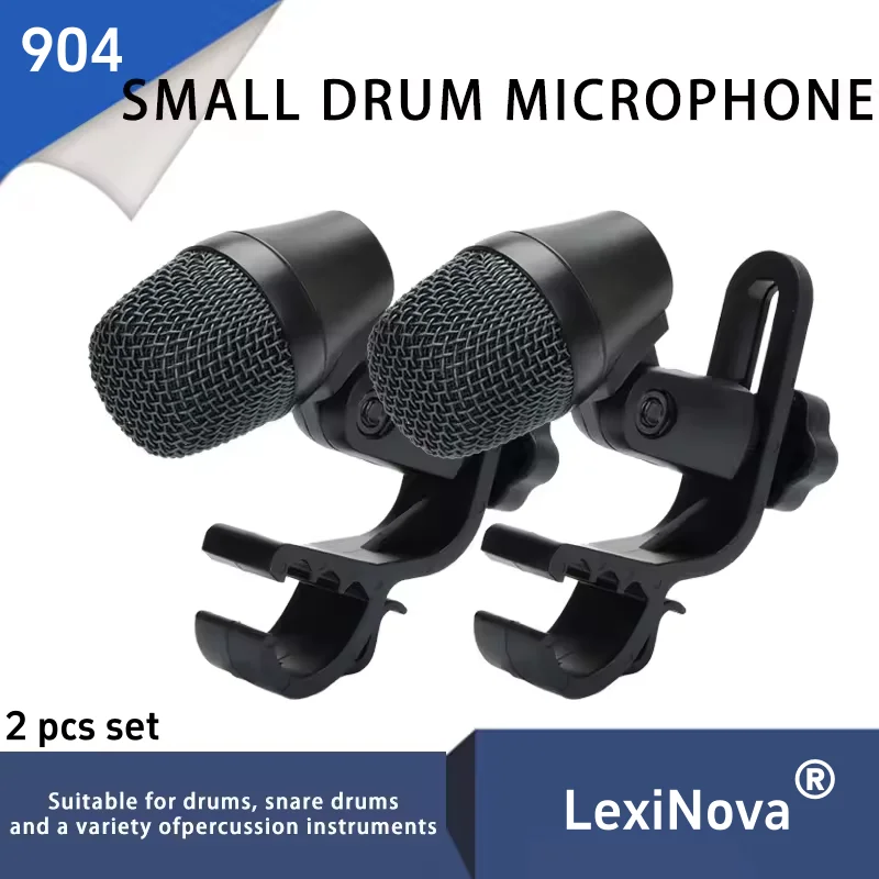 

2 шт. 904 профессиональные динамические микрофоны Tom малый барабан клипса для инструментального микрофона для студийной записи усиления живого звука