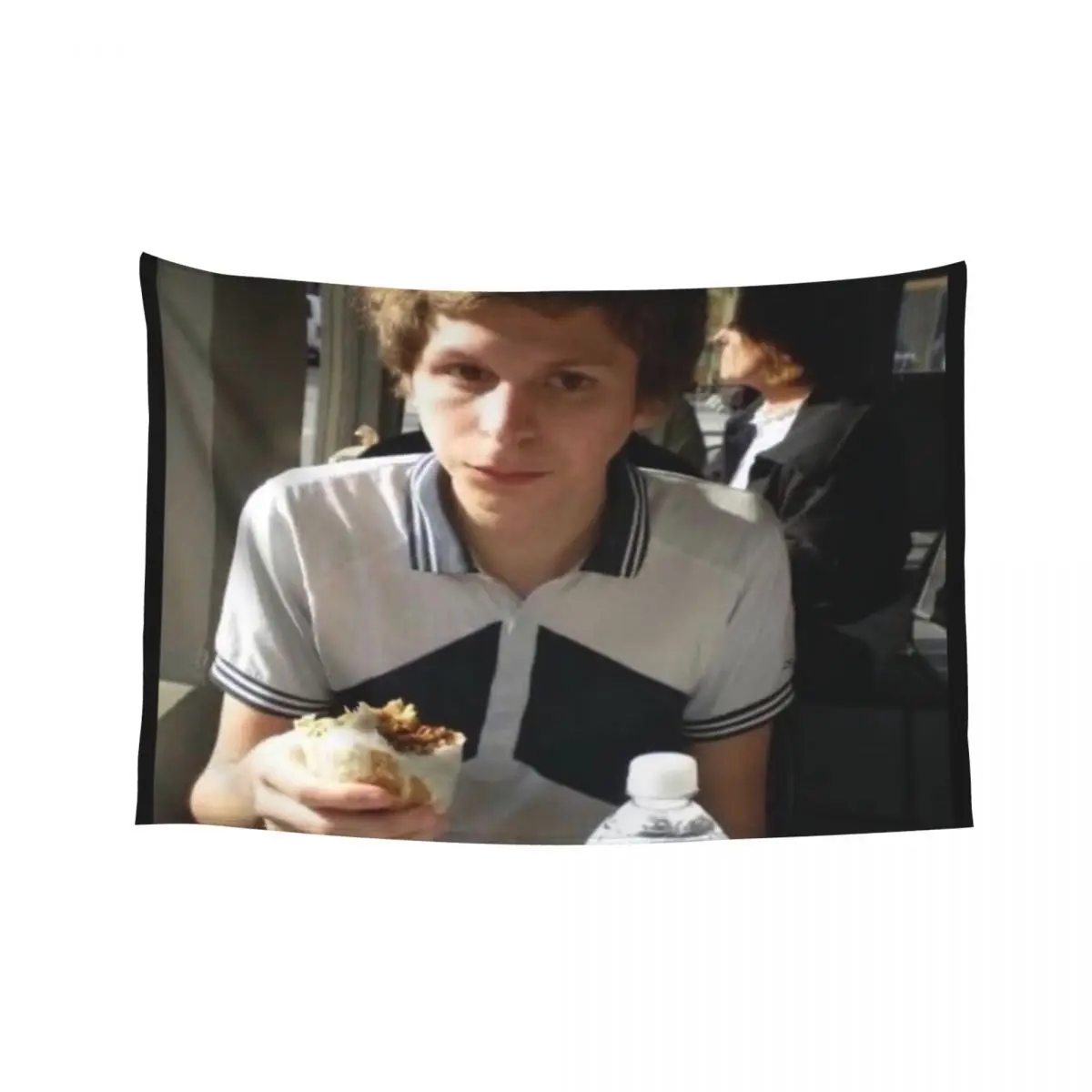 

Michael Cera Eating Burrito Tapestry Wall Decoration Anime Decor Decorative Wall Tapestry