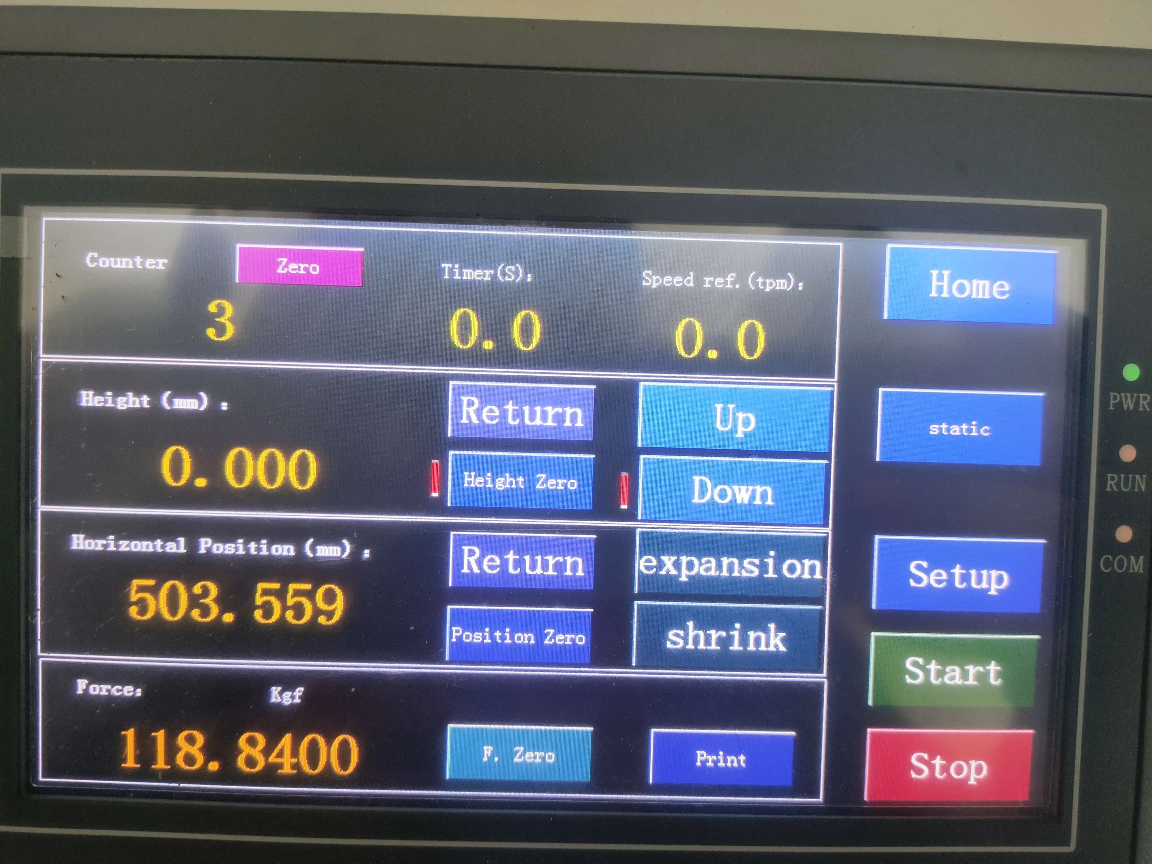 ASTM D6055 Package Clamp Handling Equipment Carton Package Horizontal Compression Testing Machine