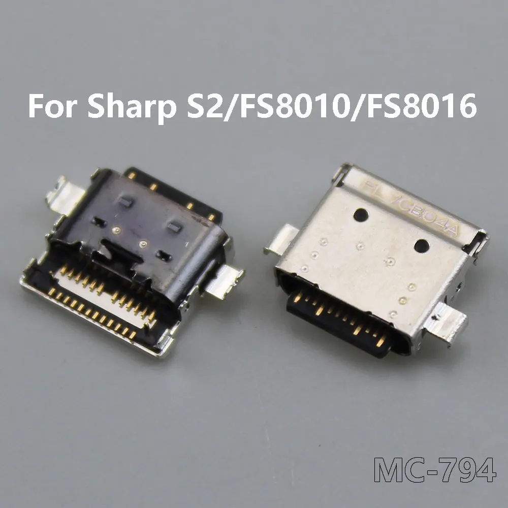 1Pcs Micro USB connector port For Sharp S2/FS8010/FS8016 USB Type C charging port DC power port Replacement