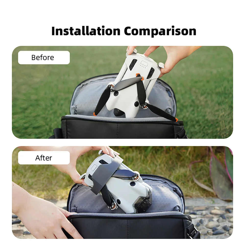 ที่ใส่ใบพัดสำหรับมินิ4โปรใบพัดแบบคงที่ใบพัดแบบ TPU แข็งแรงและทนทานอุปกรณ์เสริมโดรน