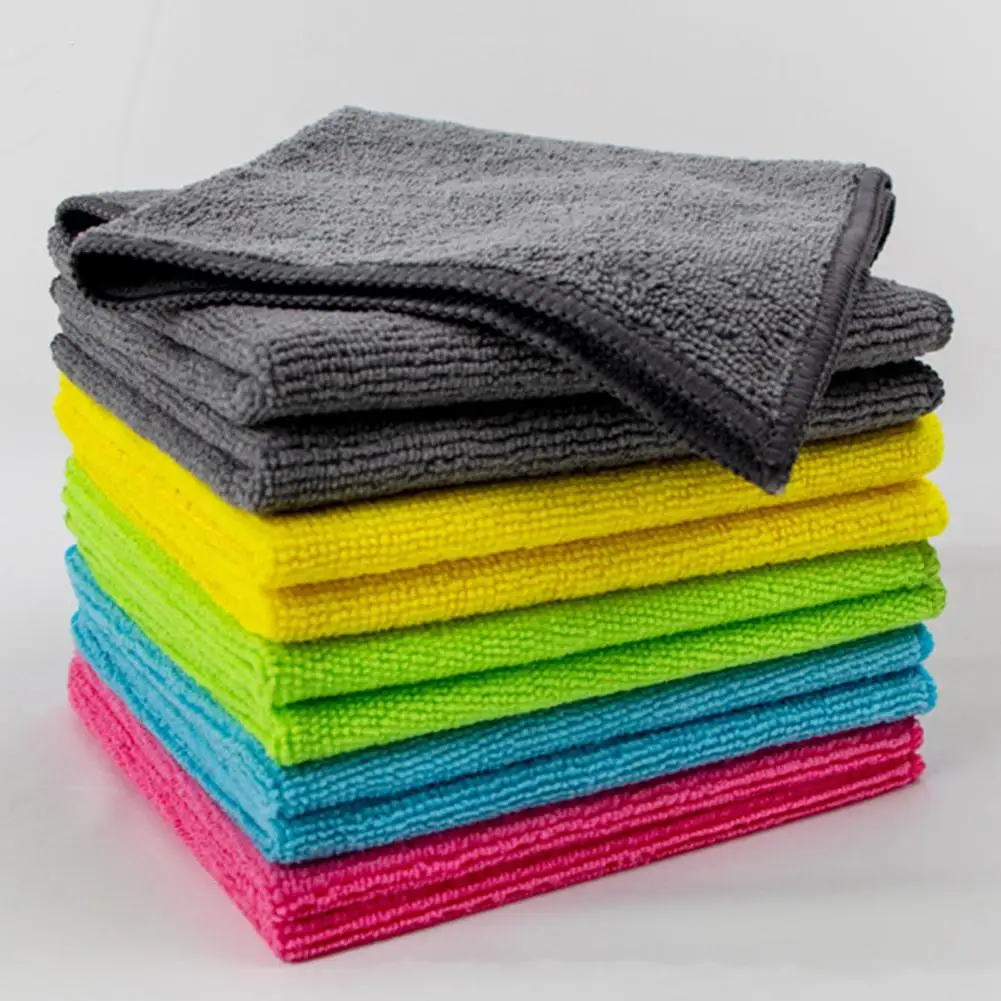 Durable Microfiber Clothes Microfiber Clothes Highly Absorbent Kitchen Towels Set Microfiber Cotton Dish Cloths Oil for Kitchen