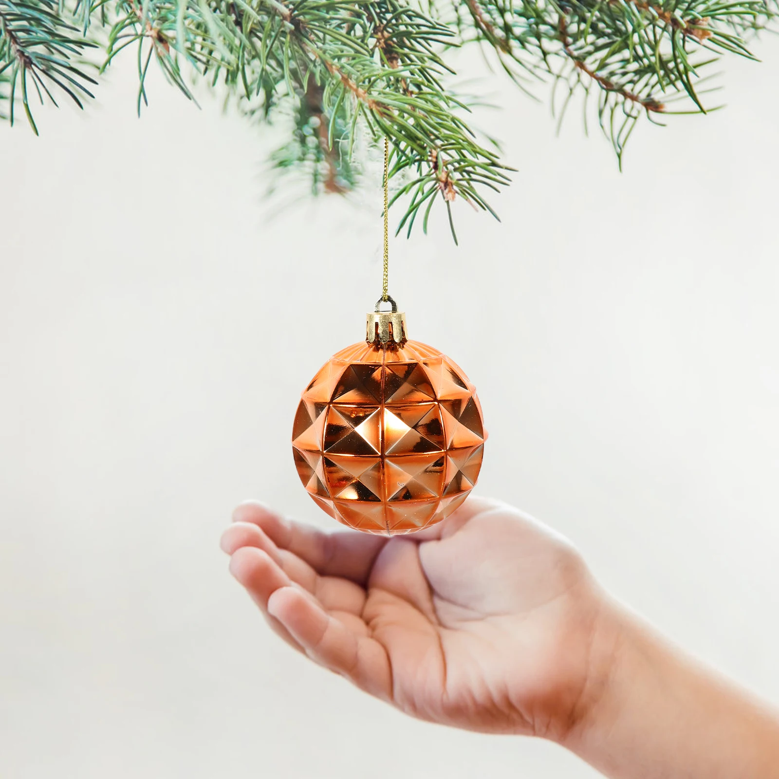 

Ornament Christmas Ball Ornaments Decorative Pendant Flash Ceiling Hanging Shape