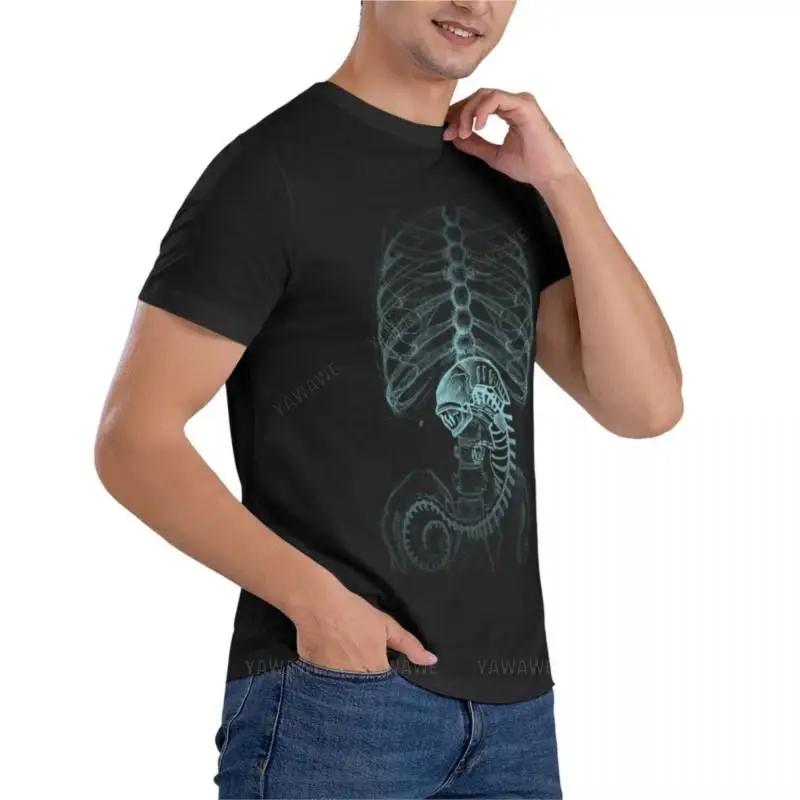 Alien Radiography, X-Ray Classic T-Shirt t shirts for men pack oversized t shirt men Short t-shirt mens tshirt 4XL 5XL