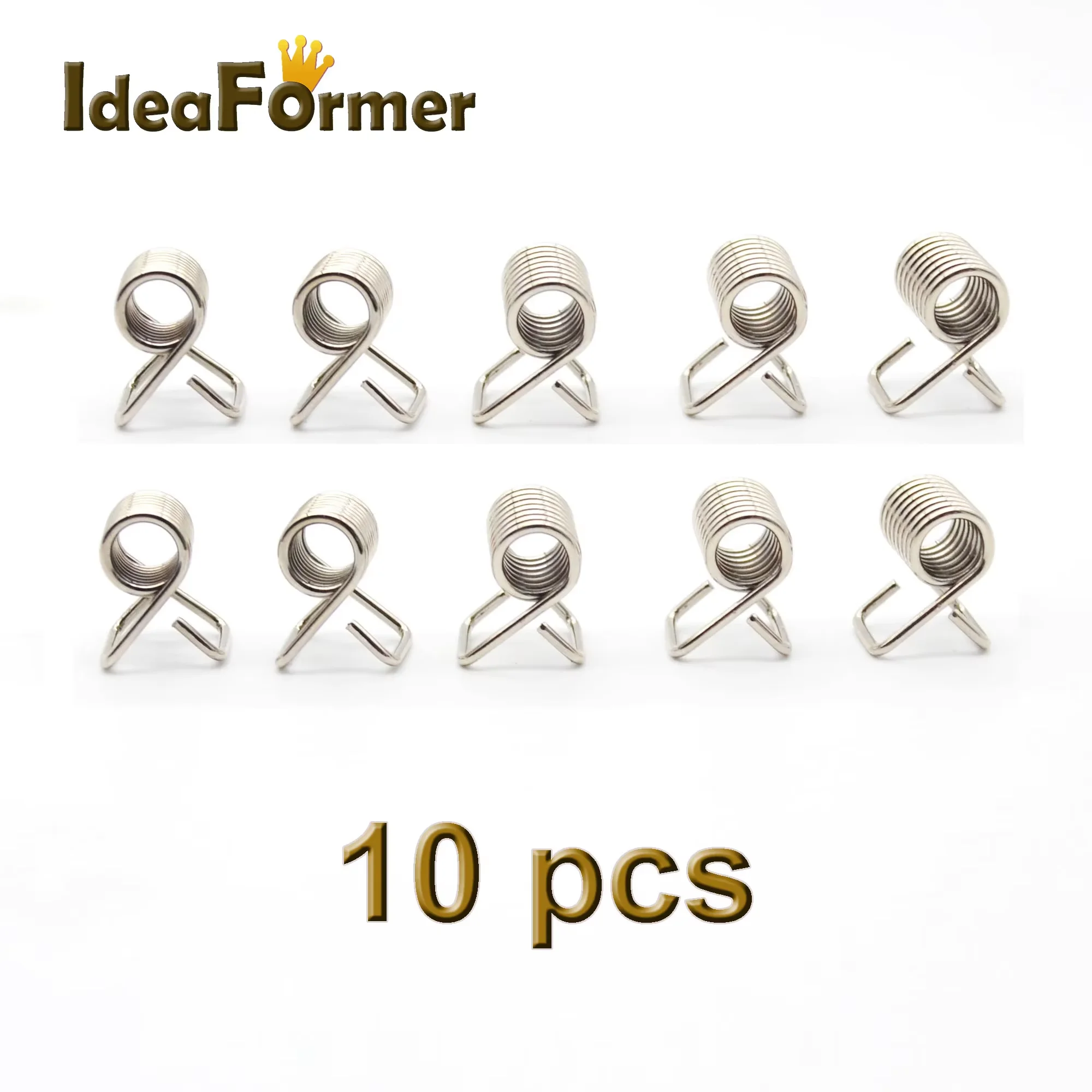 IdeaFormer 10pcs 3D Printer Original Ultimaker 2 UM2 Special Belt Torque Spring Timing Belt Locking Spring Use For 6mm Belt