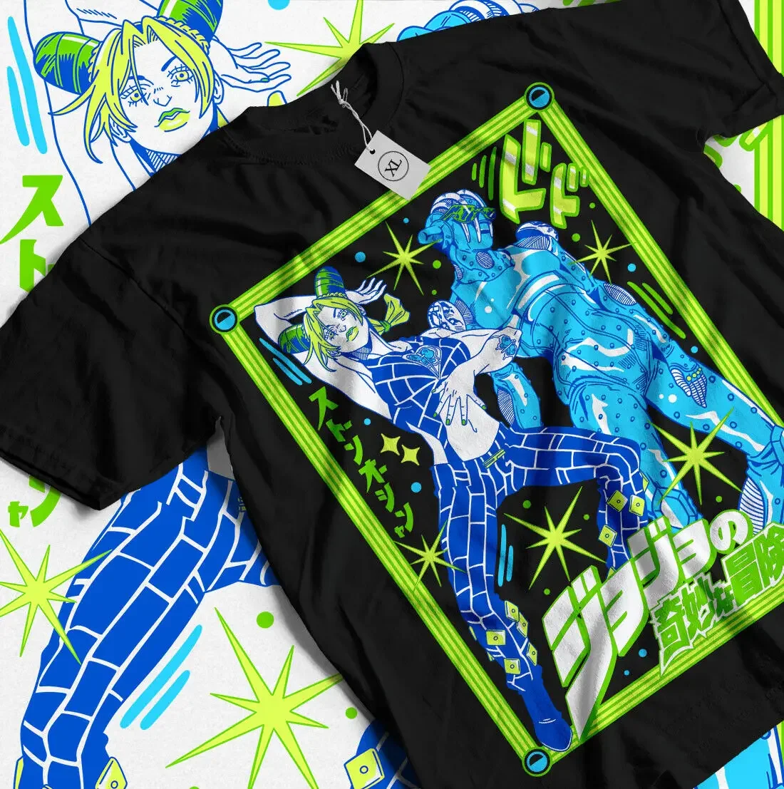 JoJo's Bizarre T-Shirt Adventure JoJo Anime Jolyne Jotaro Girl Kawaii Gift Shirt