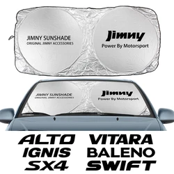 Car Windshield Sunshades Cover For Suzuki Jimny Swift Grand Vitara Ignis Alto Baleno SX4 Samurai S-Cross Celerio Car Accessories