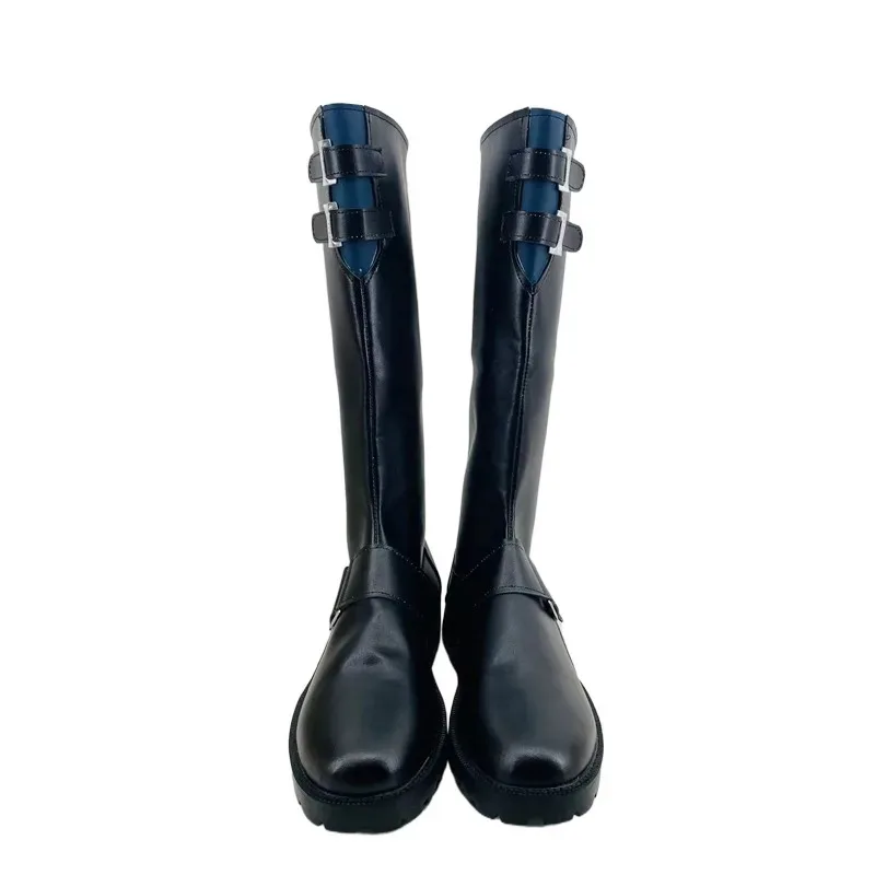 

Spiel Honkai Star Rail Jiaoqiu Game Косплей Сапоги Черная обувь из искусственной кожи Униформа Ролевая игра Хэллоуин Карнавальная вечеринка Реквизит; 8 дюймов,