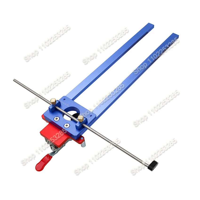 引き出しスライドレールの取り付け位置決め治具-隠しレールリテーナーの取り付け-木工マーク位置決め補助ツール