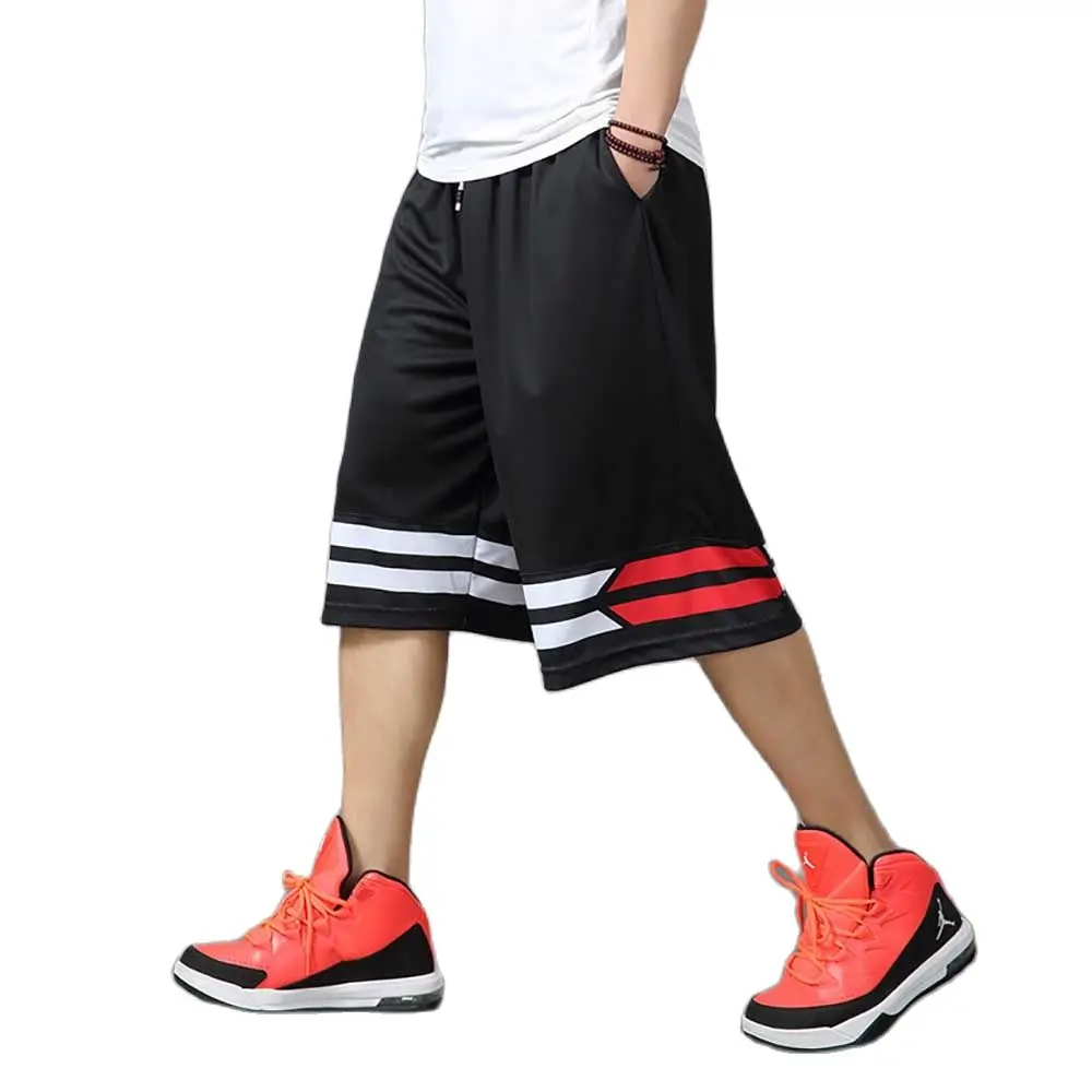 Summer Fashion Sportswear Shorts Men\'s Casual Loose Baggy Straight Boardshorts Streetwear Hiphop Harem Clothing