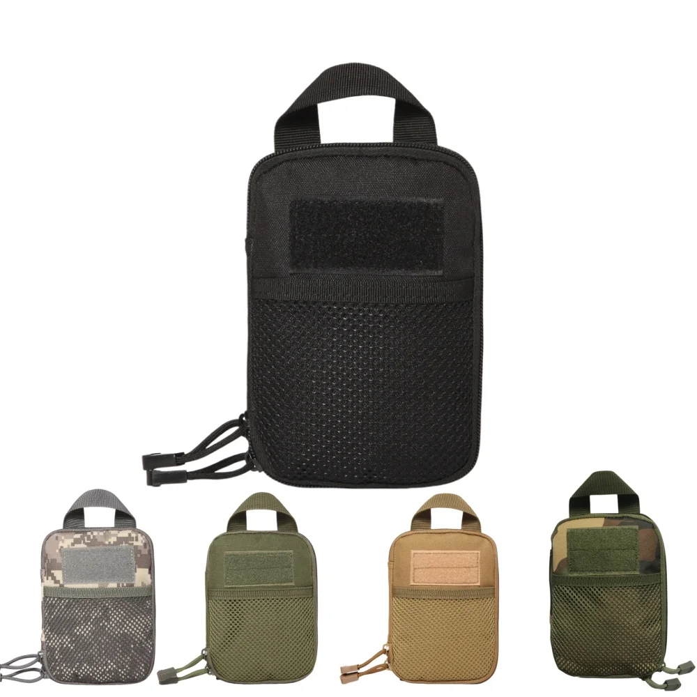 MOLLE EDC Utility-Tasche, Kompakter Gadget-Organizer, Werkzeug- und Technik-Tasche für Reisen, Kleine Tasche, Taschennotizbuch