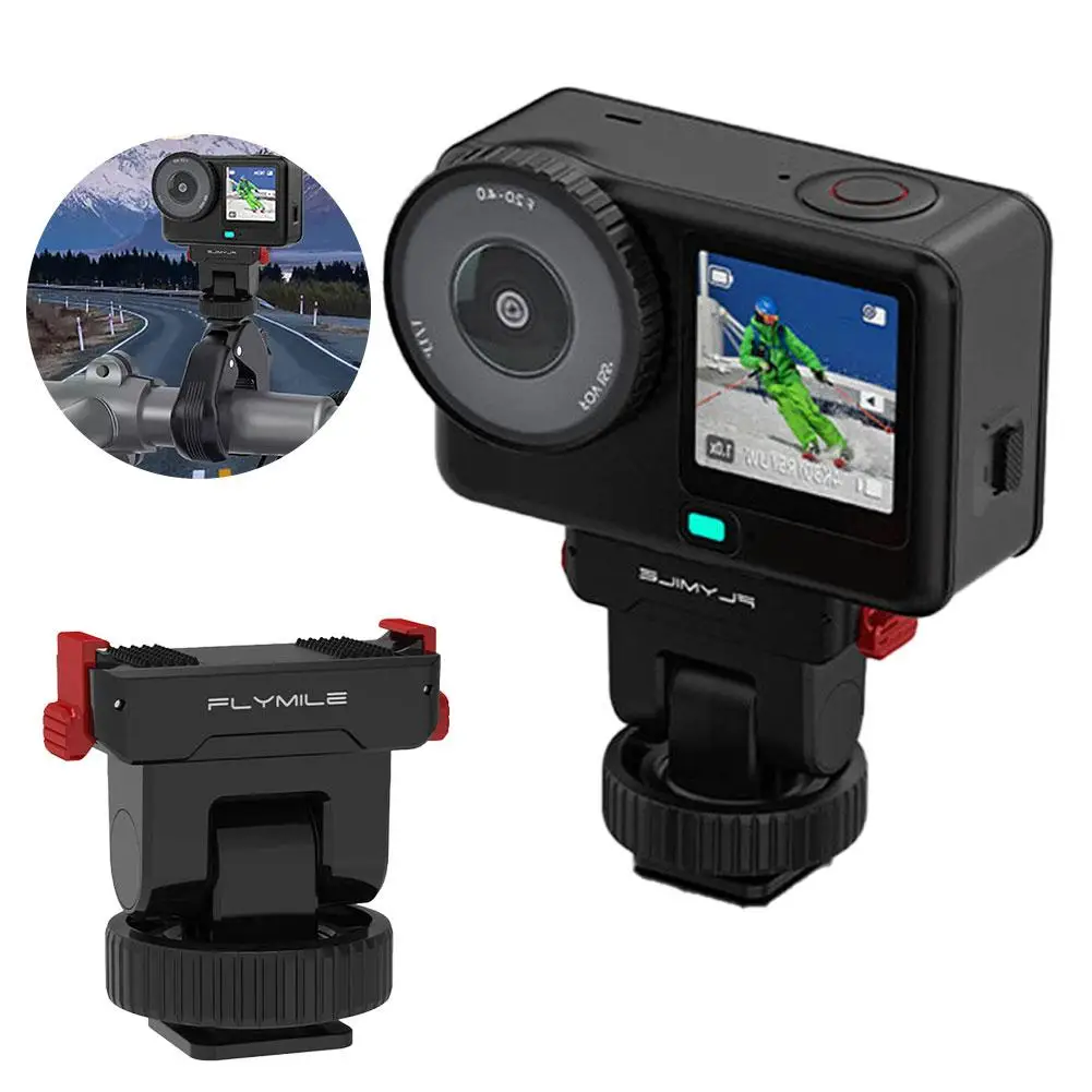 المغناطيسي الإفراج السريع الحذاء البارد توسيع قاعدة قوس محول فوري الإفراج السريع ل DJI Action 6 ملحقات الكاميرا