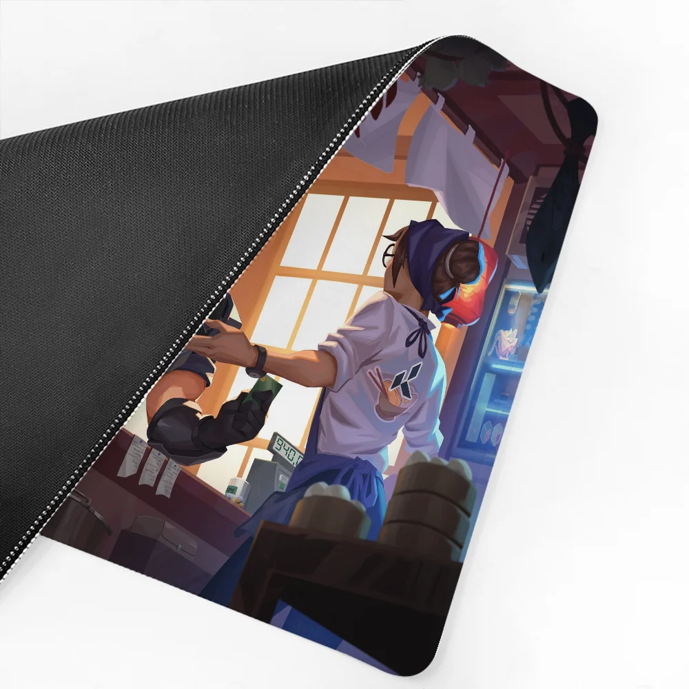 hot game valorant   Mousepad Mouse Mat Desk Mat With Pad Gaming Accessories Prime Gaming XXL Keyboard Pad