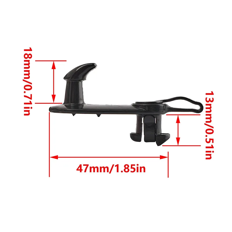 2/4/10Pcs Car Floor Mat Clips Carpet Holder Retainer For Lexus ES330 2004-2006 IS250 2005-2010 Toyota Avalon 2001-2014 - view 2