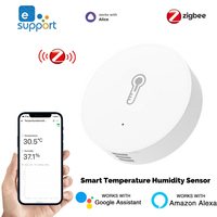 Zigbee 3.0 EWelink Smart Temperature Humidity Sensor App Control Indoor Thermometer Monitor Home Automation For Alexa Google