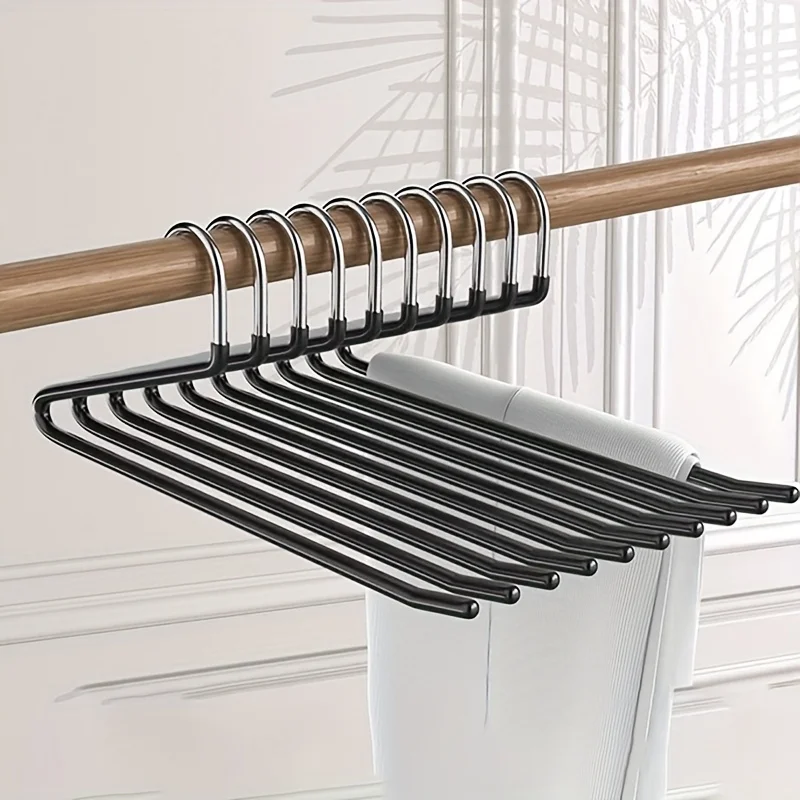10 stücke Z-Förmigen Hosen Rack Gans Typ Hosen Rack Multi-funktion Hosen Jeans Lagerung Für Haushalts Produkte Kleidung rack Aufhänger – Detail 5