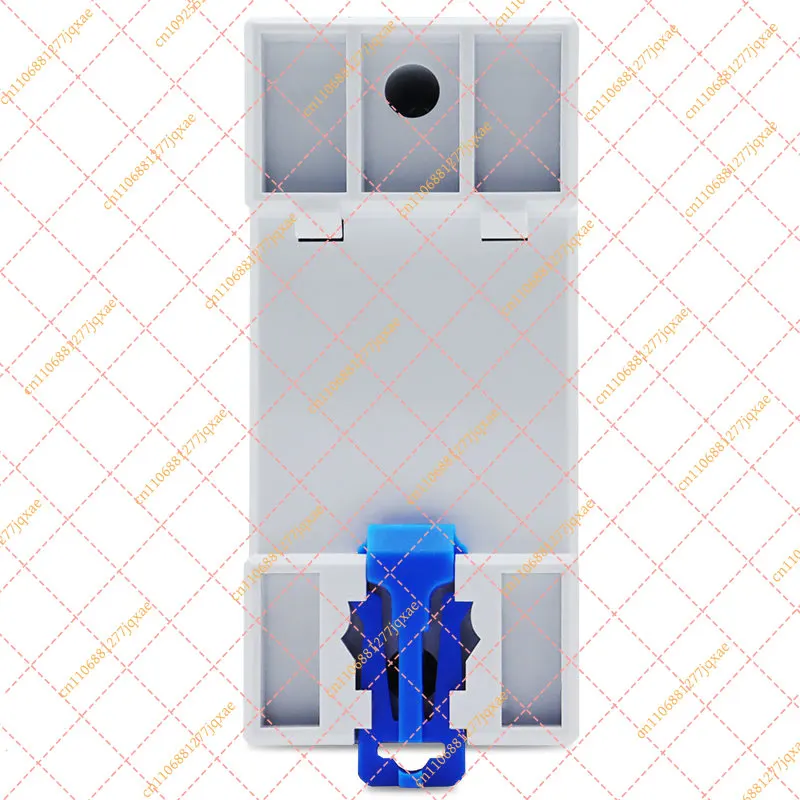 Single Phase Din Rail LCD Digital Energy Meter, 230V AC 50Hz 60A kWh Power Consumption Wattmeter