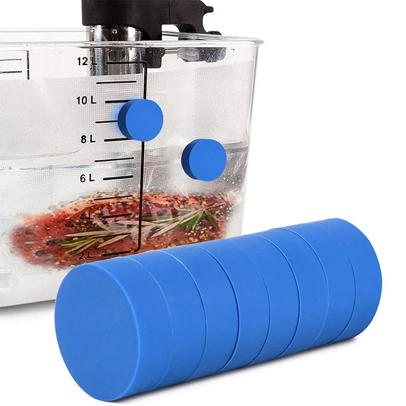 The Sous Vide Magnet Keeps The Bag Submerged In 4PCS/10PCS Of Food Grade Silicone. The Sous Vide Accessory Prevents Bag Floating