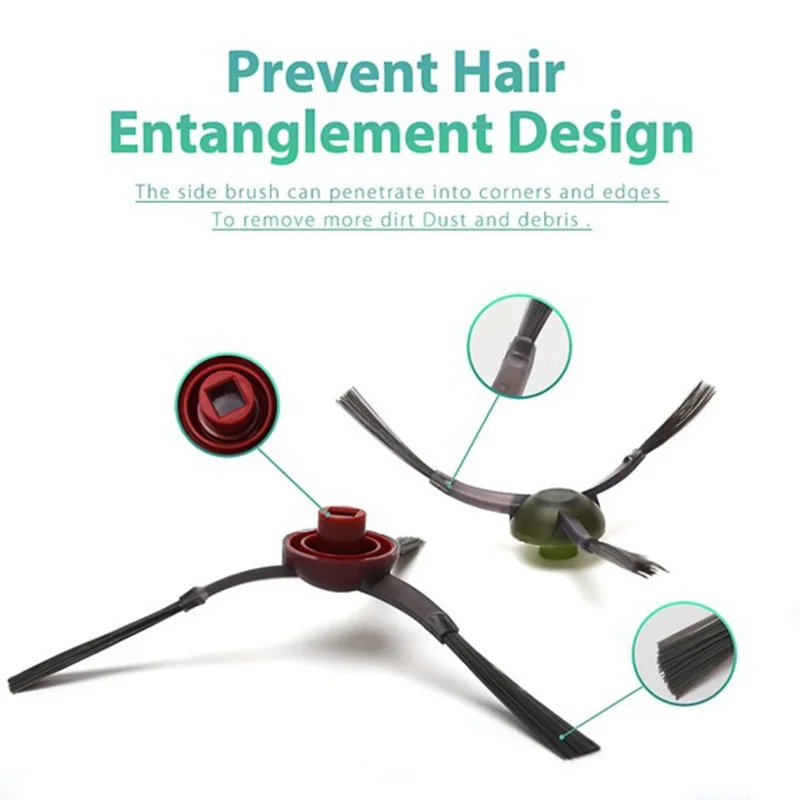 A83G-26Pcs para Ecovacs DEEBOT OZMO T8 AIVI T8 Max T9 T8 Series N8 Pro N8 Pro + Robot aspirador cepillo principal filtro paño de mopa