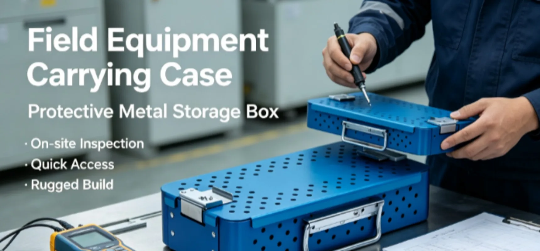 Portable Hardware Accessory Storage Case, Sturdy Container For Storing Tiny Mechanical Fittings