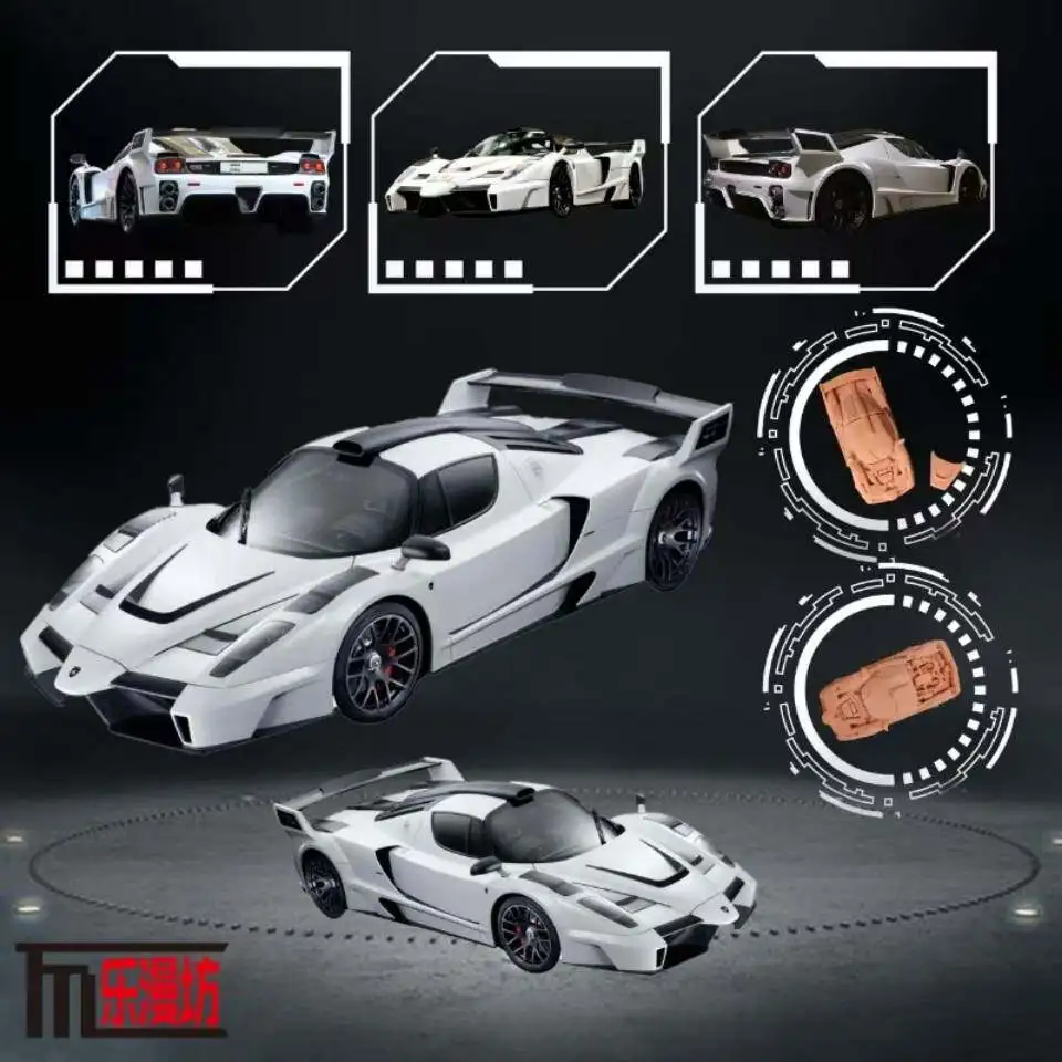 LMF1:64 Modified Car Model Simulation Ornament High-end Limited Edition Collectible for Men