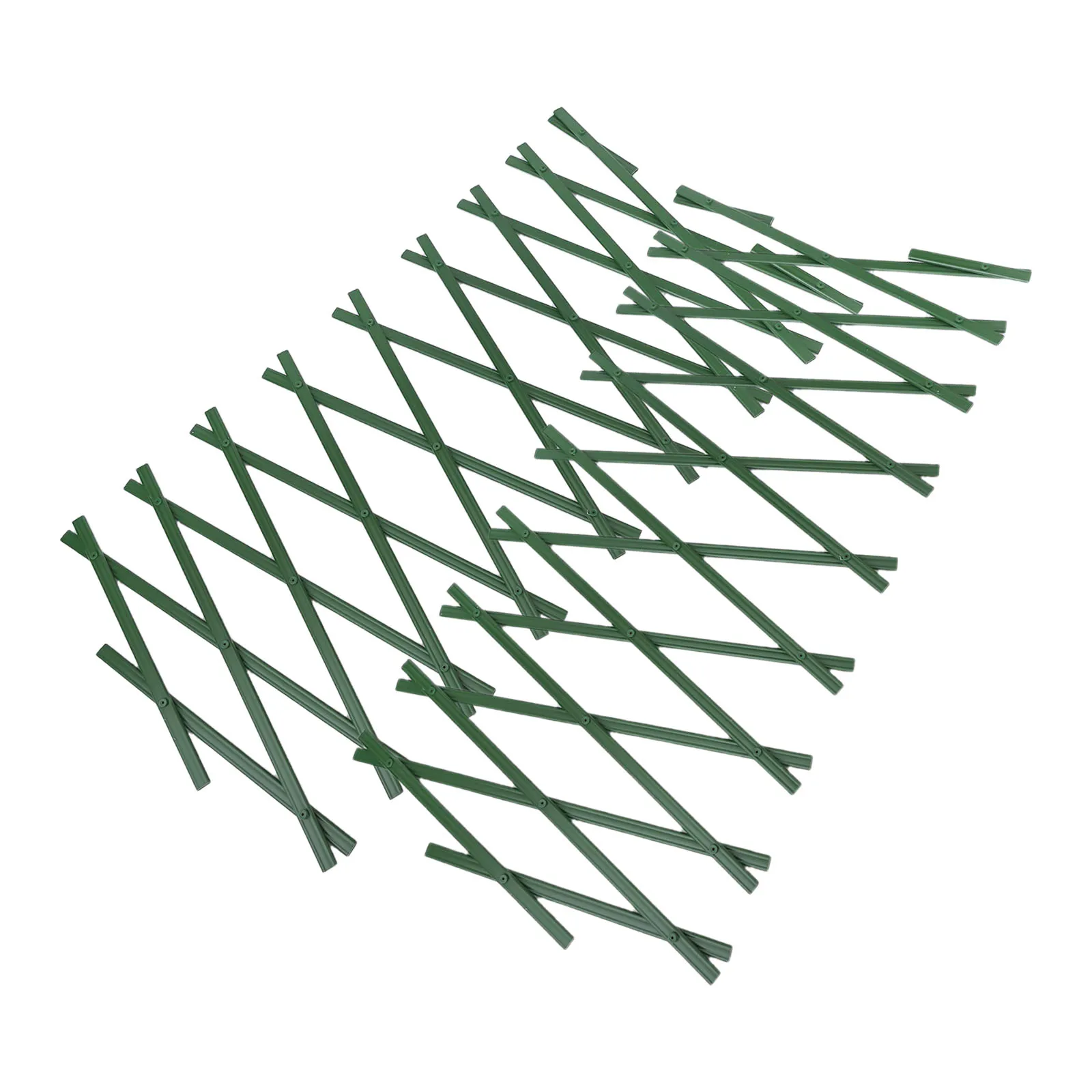 Garden Trellis Constructed from PVC with Expandable Functionality for Climbing Plants Support and Space Definition Needs