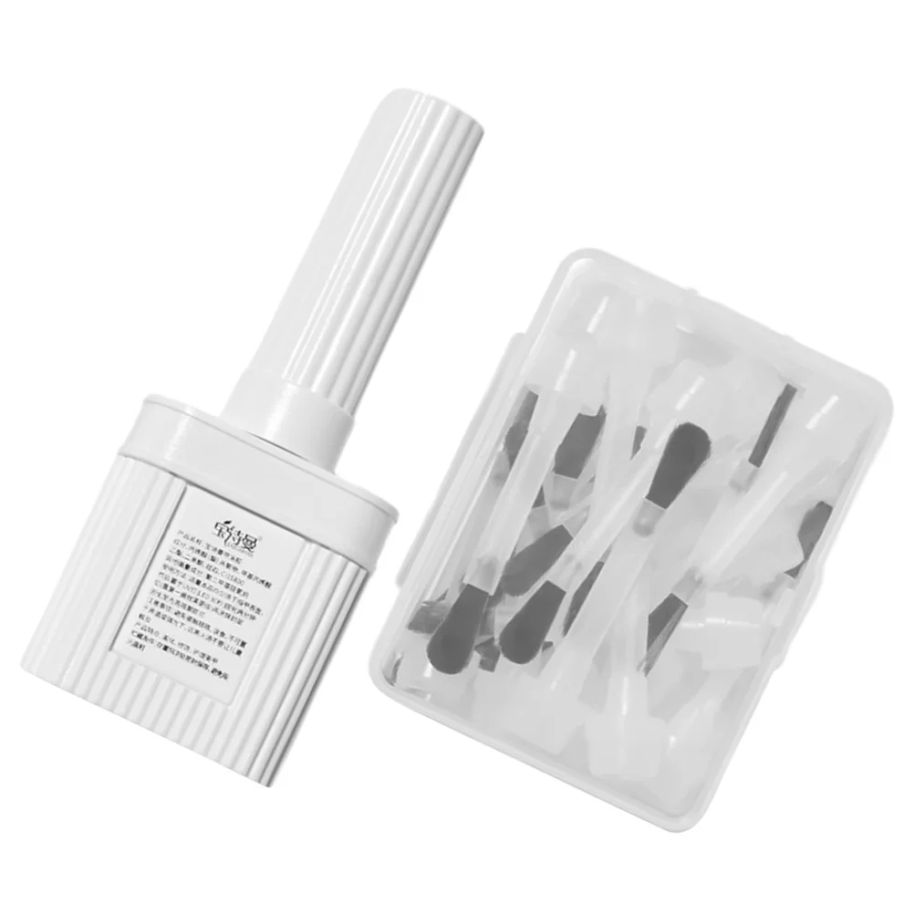 Nail Polish Brush Child Builder Gel French Manicure Kit Plastic off Replacement Bottle