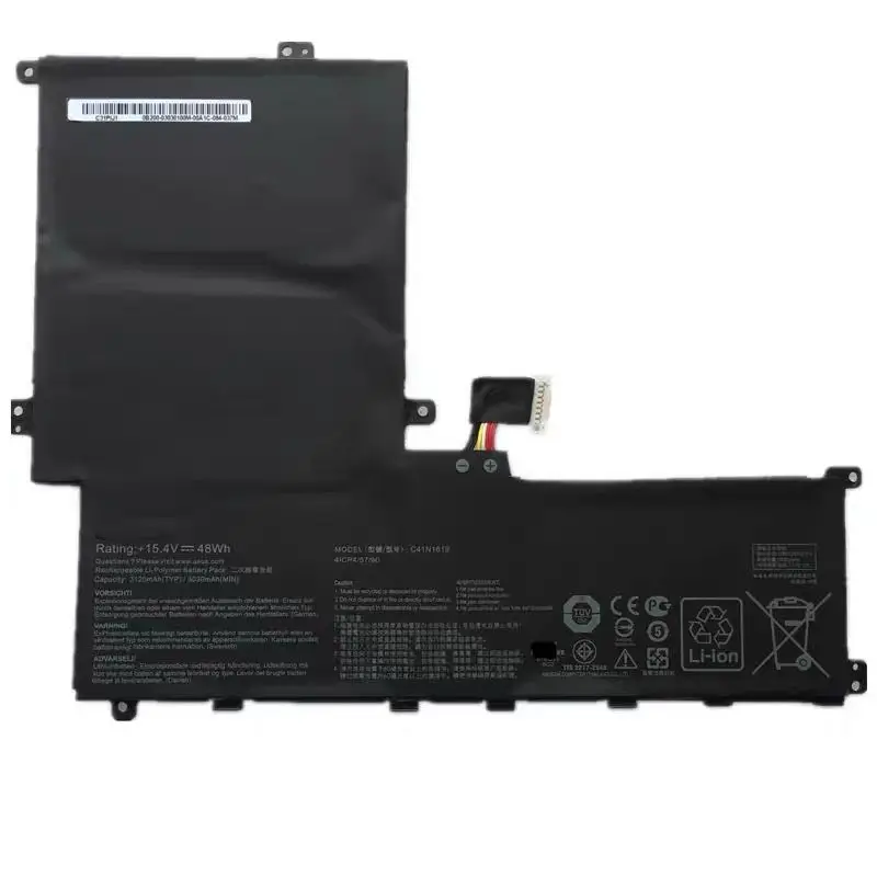 C41N1619 Laptop Battery for ASUS Pro B9440 B9440U B9440UA B9440UA-XS74 B9440UA-XS51 B9440UA7200 B9440UA7500 B9440FA 15.4V 48Wh