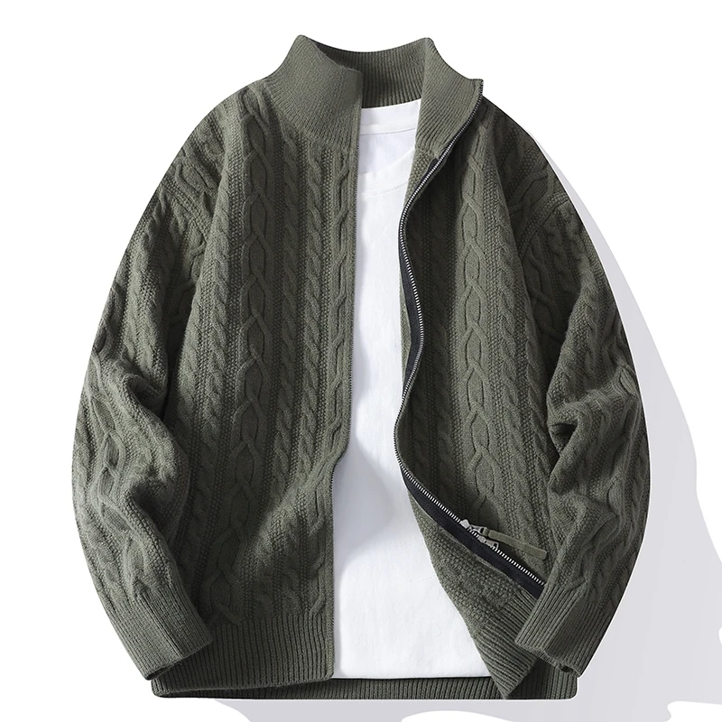 

Кардиган для мужчин, свитер, мужской вязаный свитер в стиле Харадзюку, верхняя одежда, пальто, мешковатые утепленные вязаные свитера, мужские