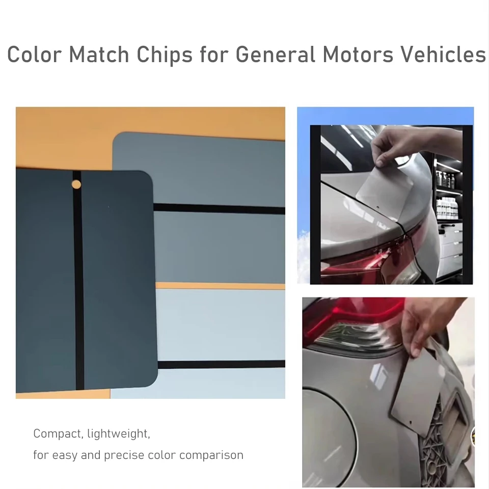 100pcs Automotive Paint Color Matching Stick - Portable 4.1