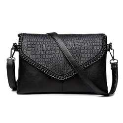 Vintage PU Leather Luxury Purses and Handbags 2024 High Quality Women's Bag Design Multi-pocket Ladies Crossbody Shoulder Bag