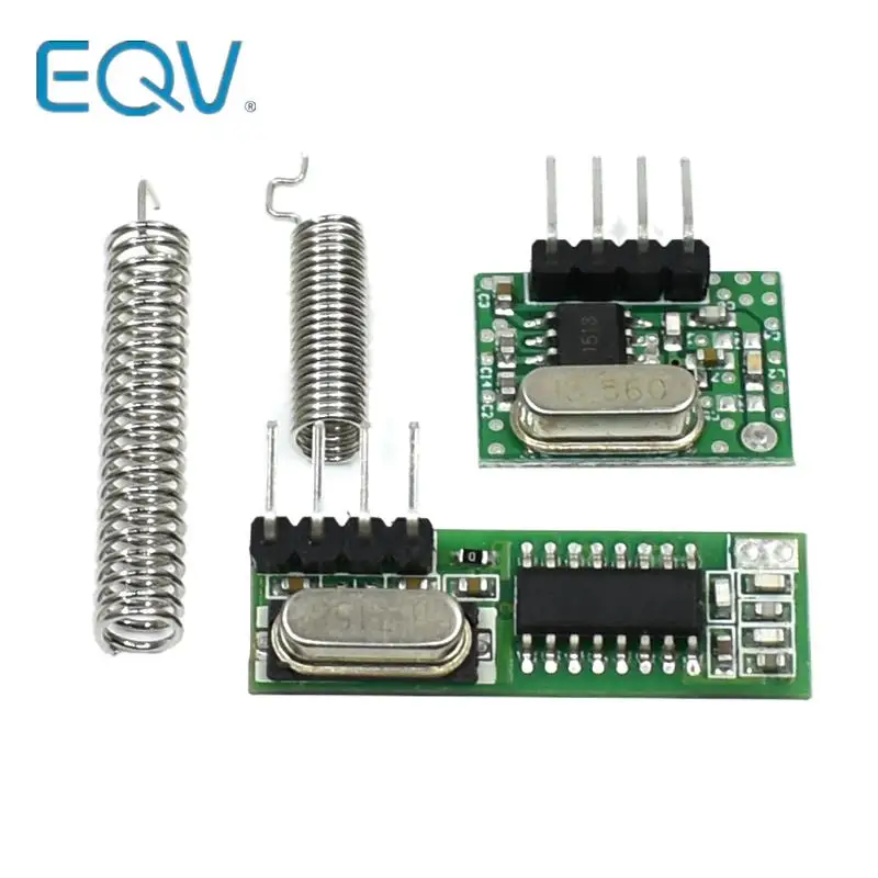 Superheterodynowy moduł odbiornika i nadajnika 433 Mhz Pilot 433 Mhz do modułów bezprzewodowych Arduino uno Zestawy do samodzielnego montażu